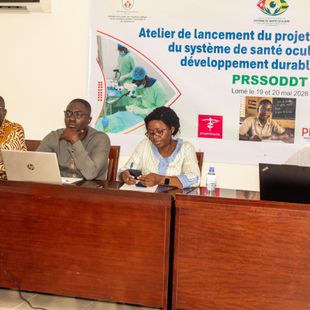 Atelier de lancement du projet de renforcement du système de santé oculaire pour le développement durable au Togo